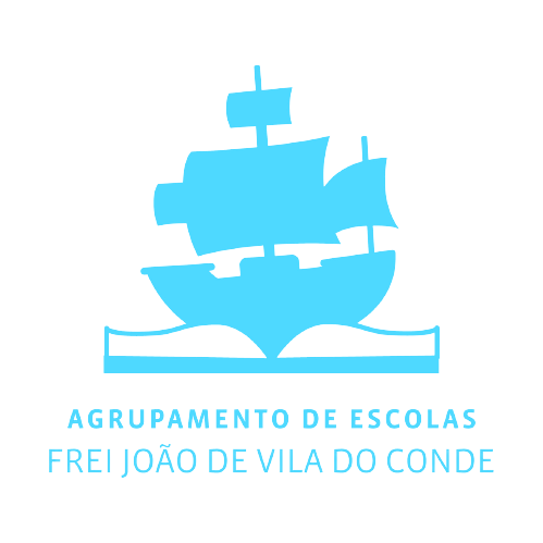 Logotipo do Agrupamento de Escolas Frei João de Vila do Conde